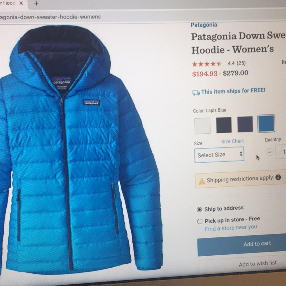 Rei jacket not for sale